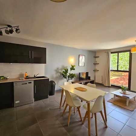 公寓 Le Carnot Large 2-room Beautiful View 4 People *