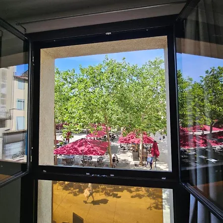 公寓 Le Carnot Large 2-room Beautiful View 4 People 卡尔卡松