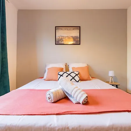 Le Carnot Large 2-room Beautiful View 4 People Appartement Carcassonne